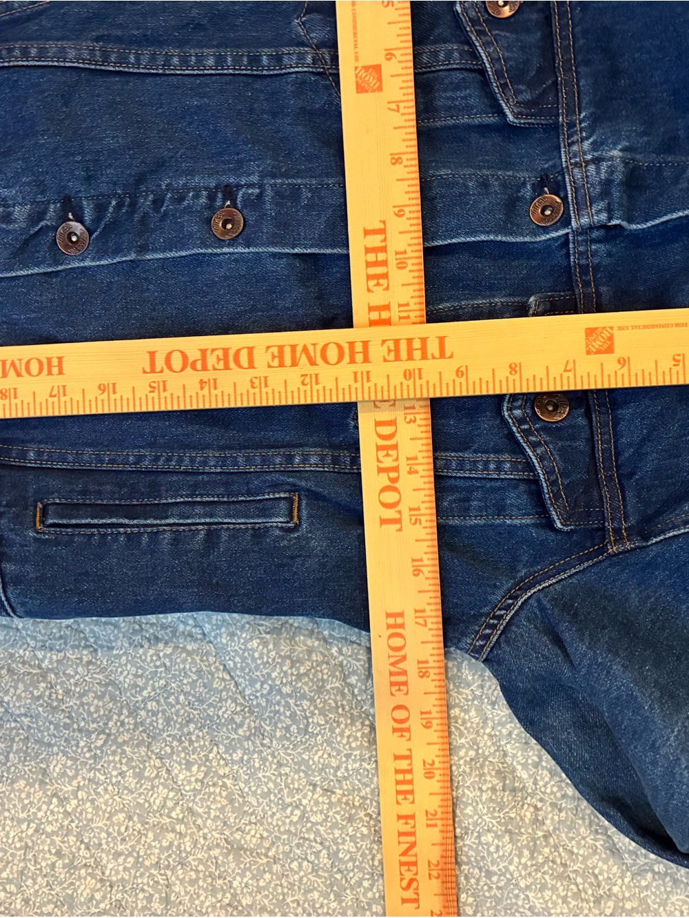 Pull&Bear Blue Denim Trucker Jacket - Picture 5 of 5